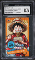 2024 One Piece Japanese Mini Bromides Point Exchange Monkey D. Luffy CGC 8.5