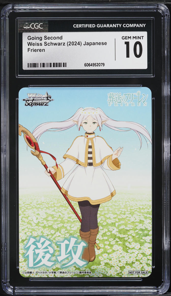 2024 Weiss Schwarz Japanese Frieren Going Second CGC 10 GEM MINT
