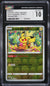 2022 Pokemon Japanese SWSH Dark Phantasma Poke Ball Reverse Holo Pikachu CGC 10
