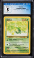 2000 Pokemon Team Rocket Oddish #63 CGC 8 NM-MT