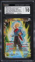 2022 Dragon Ball S Realm Of Gods Pre-Release Foil SS2 Trunks, Future Line CGC 10