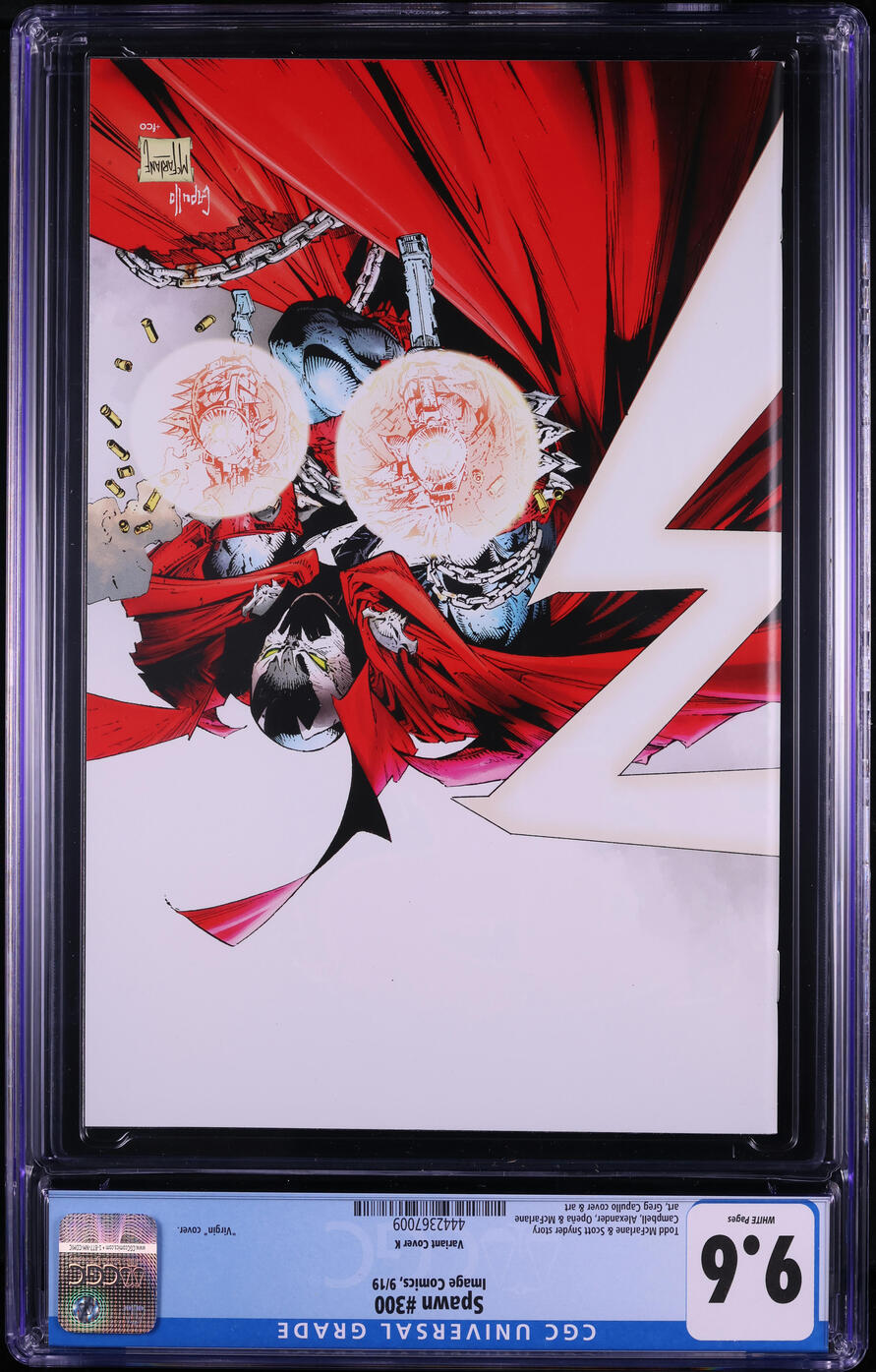 Spawn #300 (Image, 2019) CGC 9.6 White Pages