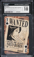 2012 One Piece Japanese Playing Cards Wanted Deck Nico Robin CGC 10 GEM MINT