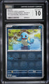 2023 Pokemon Japanese SV Promo 151 Poke Ball Reverse Holo Squirtle #61 CGC 10