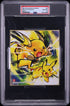 2020 Pokemon Shikishi Art 4 Pikachu Raichu #15 PSA 10 GEM MINT