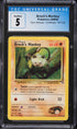 2000 Pokemon Gym Heroes Brock's Mankey #67 CGC 5 EX