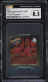 1999 Pokemon Stickers Series 1 Artbox Gold Foil Embossed Paras #R12 CGC 8.5