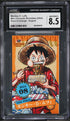 2024 One Piece Japanese Mini Character Bromides August Monkey D. Luffy CGC 8.5