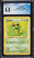 1999 Pokemon Base Set Shadowless Caterpie #45 CGC 5.5 EX+