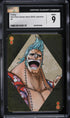 2024 One Piece Japanese Golden Deck Playing Cards Franky CGC 9 MINT