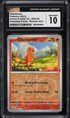 2023 Pokemon Scarlet & Violet 151 Gamestop Promo Reverse Holo Charmander CGC 10