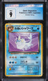 1997 Pokemon Japanese Rocket Gang Dark Vaporeon #134 CGC 9 MINT