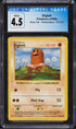 1999 Pokemon Base Set Shadowless Diglett #47 CGC 4.5 VGEX+