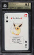 1996 Pokemon Japanese Red Poker Set Nintendo Playing Card Flareon #136 BGS 9.5