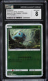 2019 Pokemon Japanese Sun & Moon Detective Pikachu Bulbasaur #1 CGC 8 NM-MT