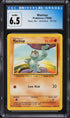 1999 Pokemon Base Set Machop #52 CGC 6.5 EXMT+