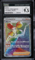 2022 Pokemon Japanese SWSH Lost Abyss Hyper Rare Fantina #124 CGC 9.5 MINT+