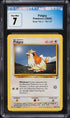 2000 Pokemon Base Set 2 Pidgey #86 CGC 7 NRMT