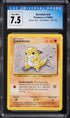 1999 Pokemon Base Set Sandshrew #62 CGC 7.5 NRMT+