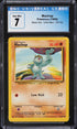 1999 Pokemon Base Set Machop #52 CGC 7 NRMT