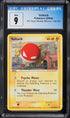 2004 Pokemon EX Team Rocket Returns Voltorb #80 CGC 9 MINT