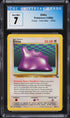 1999 Pokemon Fossil Ditto #18 CGC 7 NRMT