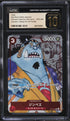 2022 One Piece Japanese Premium 25th Anniversary Jinbe #ST01-005 CGC 10 PRISTINE