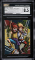 2021 One Piece Wafers Japanese Part 8 Shanks & Buggy #8-06 CGC 8.5 NM-MT+