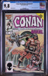 Conan The Barbarian Annual #11 (Marvel, 1986) CGC 9.8 White Pages
