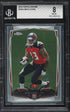 2014 Topps Chrome Mike Evans ROOKIE #185 BGS 8 NM-MT