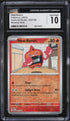2025 Pokemon SV Destined Rivals Reverse Holo Heat Rotom #43 CGC 10 GEM MINT