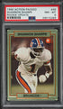 1990 Action Packed Update Shannon Sharpe ROOKIE #46 PSA 8 NM-MT