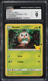 2021 Pokemon McDonald's Collection Confetti Holo Rowlet #7 CGC 9 MINT