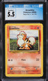 2000 Pokemon Base Set 2 Growlithe #42 CGC 5.5 EX+