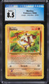 1999 Pokemon Jungle Mankey #55 CGC 8.5 NM-MT+