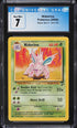 2000 Pokemon Base Set 2 Nidorino #54 CGC 7 NRMT