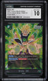 2024 Dragon Ball Super Fusion World Starter Deck Broly: BR CGC 10 GEM MINT