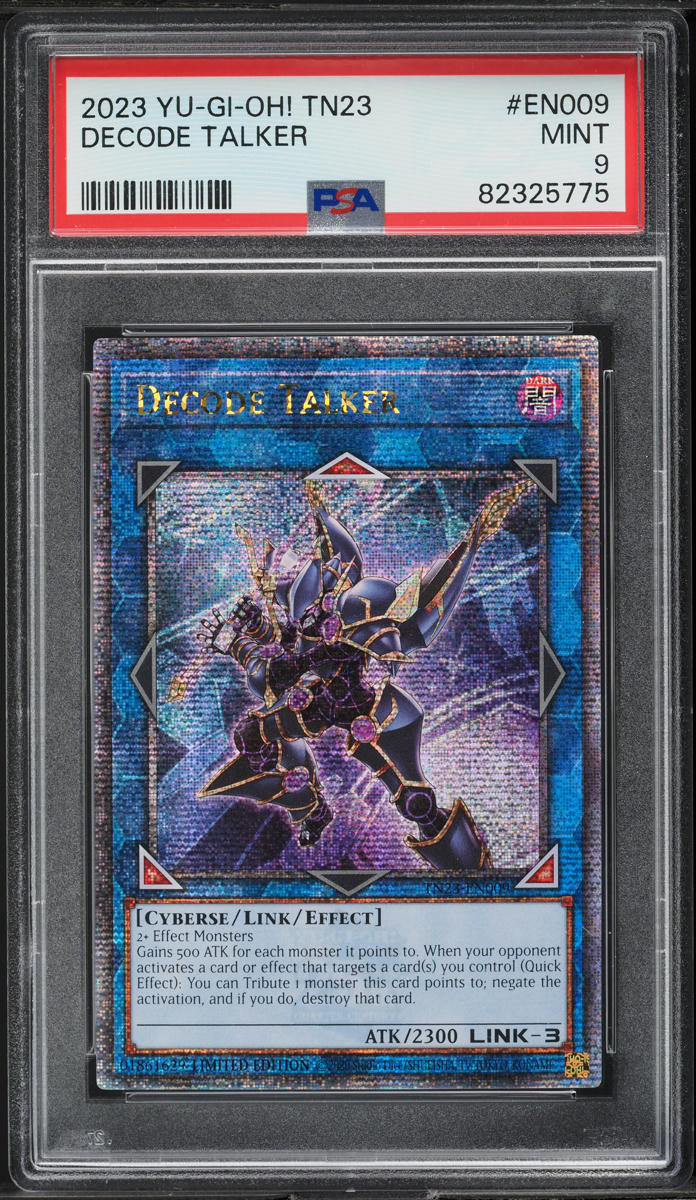 2023 Yu-Gi-Oh! TN23 25th Anniversary Tin Dueling Heroes Decode Talker PSA 9 MINT