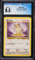 2000 Pokemon Base Set 2 Meowth #80 CGC 8.5 NM-MT+