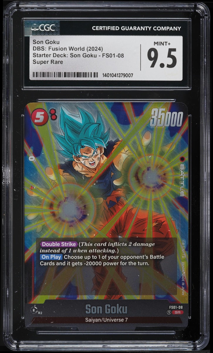 2024 Dragon Ball Super Fusion World Starter Deck: Son Goku CGC 9.5 MINT+