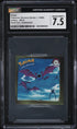 1999 Pokemon Stickers Series 1 Artbox Gold Foil Embossed Zubat #R15 CGC 7.5