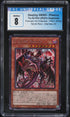 2021 Yu-Gi-Oh! Japanese PAC1 Alt Art D-Hero Bloo-D #PAC1-JP032 CGC 8 NM-MT