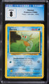 1999 Pokemon Fossil Horsea #49 CGC 8 NM-MT