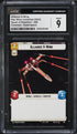 2024 Star Wars Unlimited Spark Of Rebellion Hyperspace Alliance X-Wing CGC 9