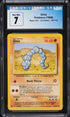 1999 Pokemon Base Set Onix #56 CGC 7 NRMT