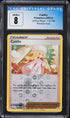 2021 Pokemon Sword & Shield Chilling Reign Reverse Holo Caitlin #132 CGC 8 NM-MT