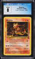 1999 Pokemon Fossil Magmar #39 CGC 8 NM-MT