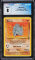 1999 Pokemon Jungle Rhyhorn #61 CGC 8 NM-MT