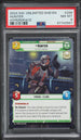 2024 Star Wars Unlimited Shadows Of The Galaxy Hyperspace Hunter #288 PSA 8