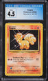 2000 Pokemon Base Set 2 Vulpix #99 CGC 4.5 VGEX+